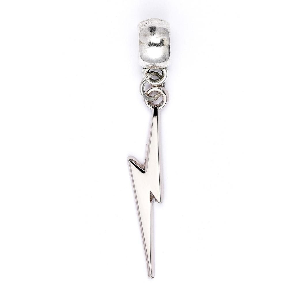 Harry Potter Lightning Bolt Slider Charm Silver