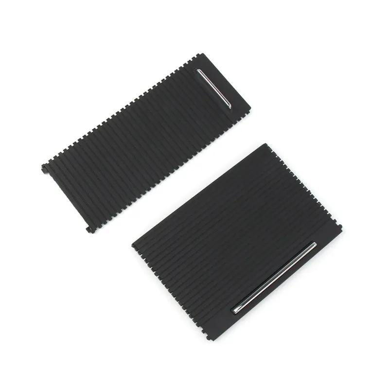 Interior Car Center Console Drink Cup Water Holder Roller Shutter Blind Cover Plate For Skoda Superb 2009-2025 3T08625319B9