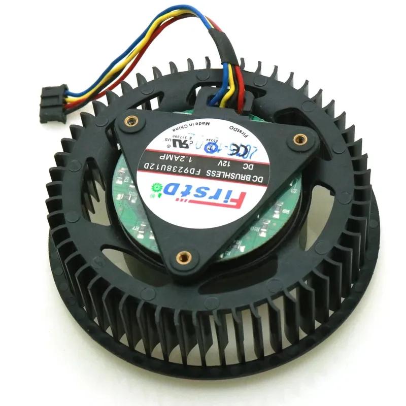 FD9238U12D DC12V 1.2A 75mm 37*37*37mm VGA Fan For ASUS GTX960 TURBO GTX970 OC Graphics Card Cooler Cooling Fan