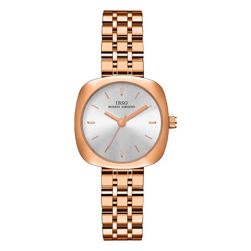 Steel Strap Ladies Watch Square Watch Ladies Gold Vintage