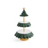 Подставка для закусок и десертов в виде рождественской елки