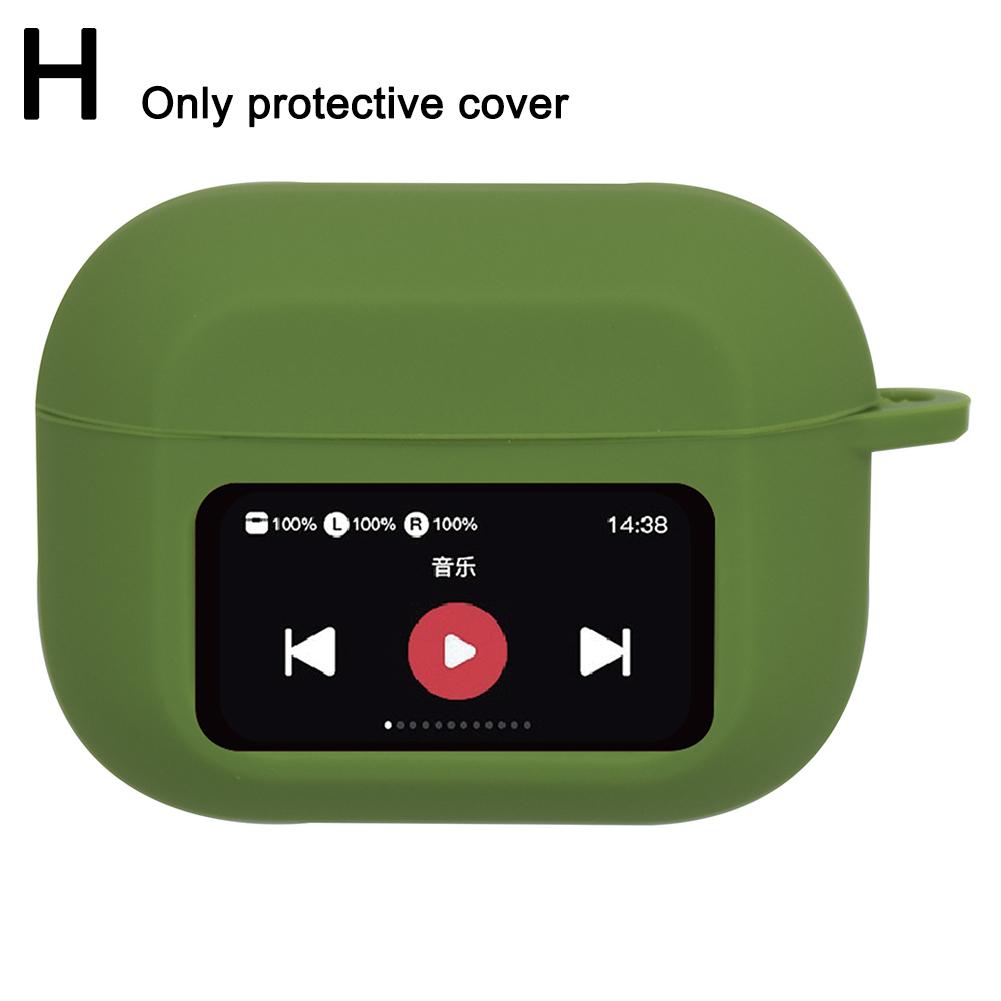 Для AirPods A9 Pro С Углублениями для Экрана Ударопрочный Противоскользящий Чехол-Крышка Защитный Чехол Для AirPods A9 Pro 50г