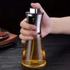 1pc Oil Spray Bottle 304 Stainless Steel Pressurized Spray Glass Kitchen Olive Edible Oil Barbecue Bottle Restaurant Barbecue