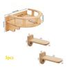Cat Climbing Shelf Bridge Hammock Wall Cat Furniture Floating Shelves Tree Tower Cats Gym Walk for Scratching and Sleeping