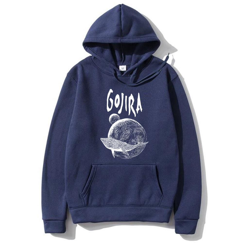 French Metal Band Gojira From Mars To Sirius Album Cover Hoodie Men Women Vintage Rock Oversized Pullover Mens Casual Hoodies