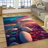 2025 New Style Colorful Pebble Rainbow Road Beach Stone Nature Carpet Rug for Living Room Bedroom Home Sofa,Non-slip Floor Mat