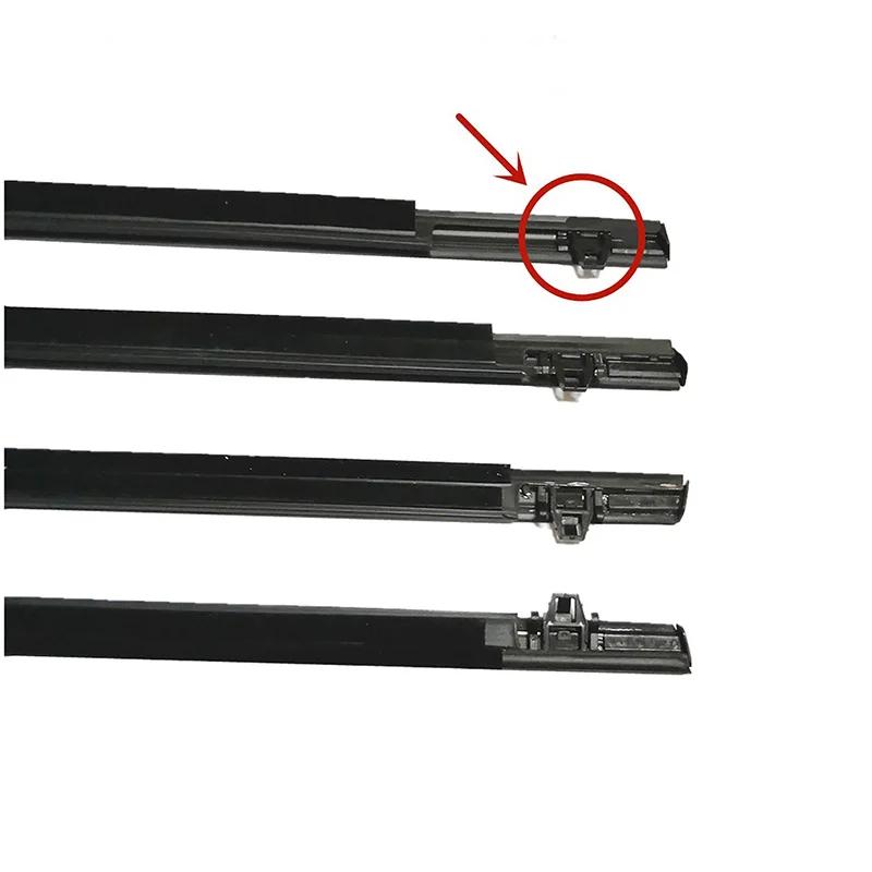 Комплект декоративных резиновых полосок для окон автомобиля, подходящих для Honda City 2009-2014, автомобильные аксессуары, наружные уплотнители для оконных молдингов