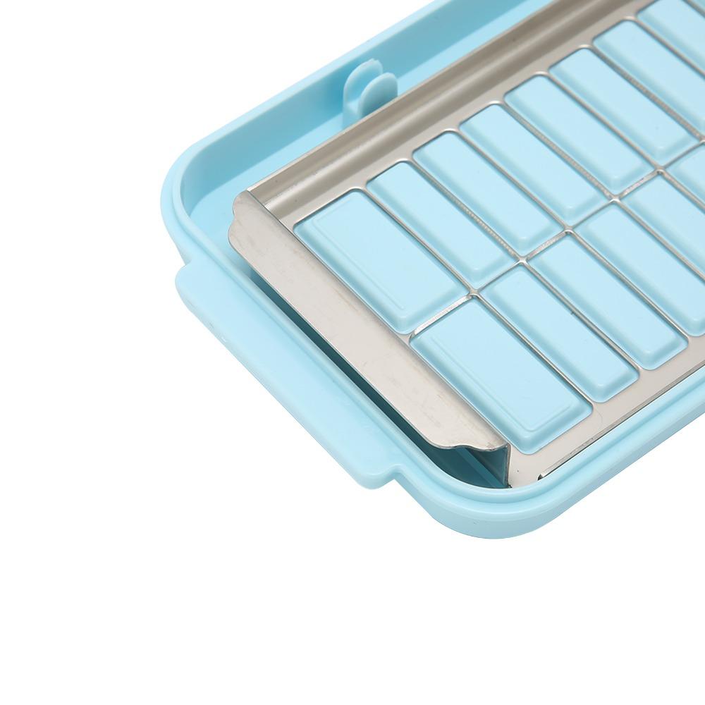 Stainless Steel Butter Slicer Cutter 2 in 1 Design Butter Dispenser Slicer For Margarine