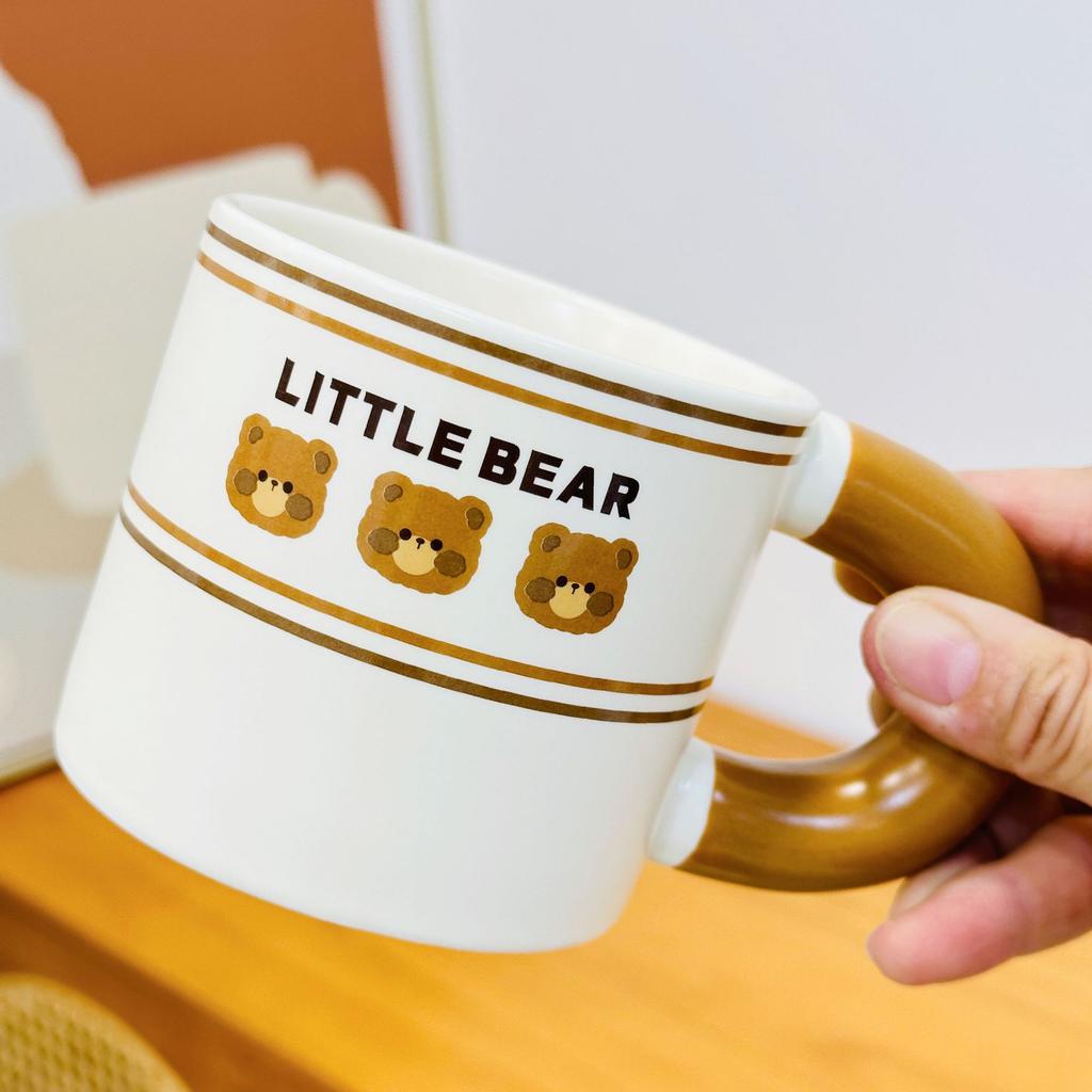 Бытовая легкая роскошная посеребренная керамическая чашка для пары, цветочная чашка для девочек, креативная индивидуальная кружка