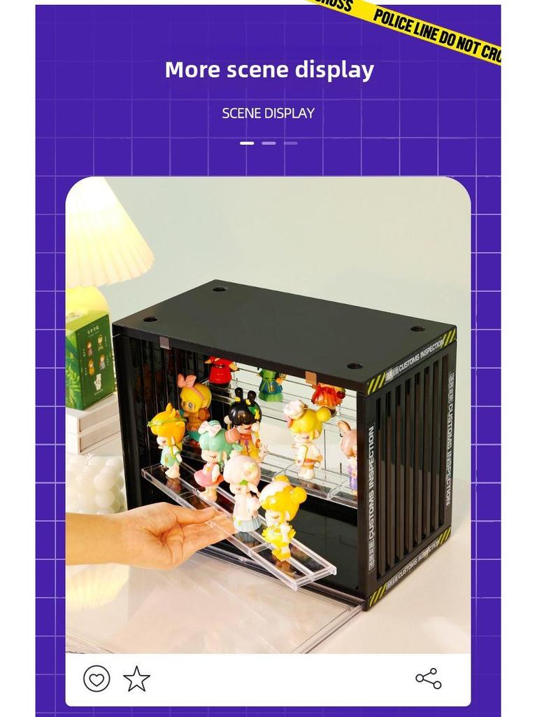 Acrylic Display Cabinet for Blind Box and Lego Figures