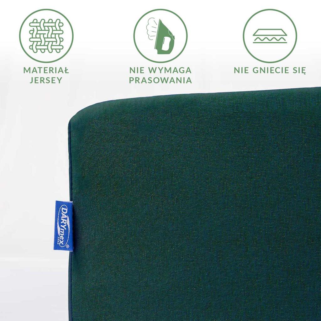 Fitted sheet 120x200 jersey 100% COTTON khaki green