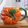 3d Creative Fruit Ceramic Mug Coffee Mugs Strawberry With Handle Childrens Milk Cup Personalized Fruit Shape Office Water Cups