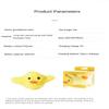 Flapping Duck Cat Toys Interactive Electric Bird Toys Washable Cat Plush Toys with Vibration Sensor Cats Game Toys Kitten