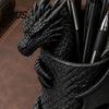 Аксессуар для рабочего стола в стиле дарк-фэнтези 3D-печатный готический дракон-подставка для ручек, Спиральная фигурка-стаканчик для канцелярии, Держатель-органайзер для стола, Настольный аксессуар для Хэллоуина