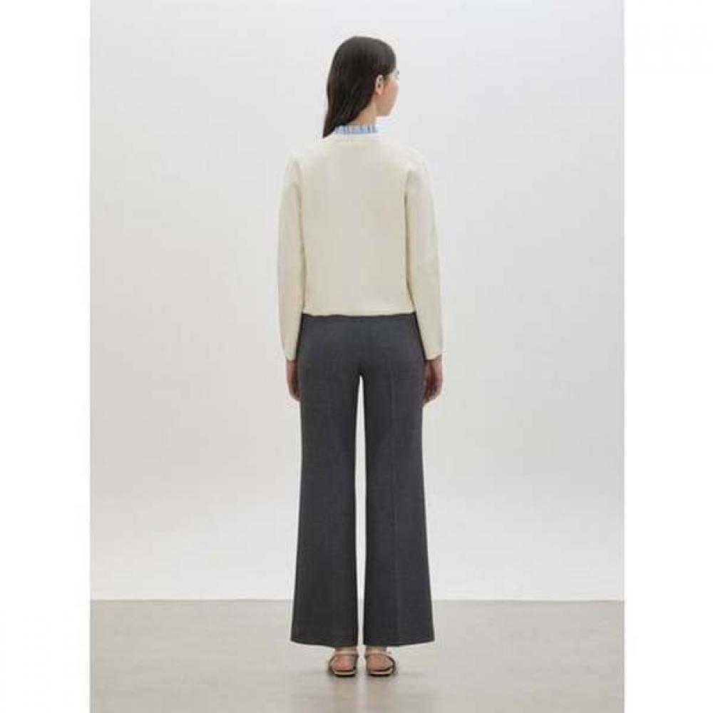 Cc Collect Detachable Stripe Collar Knit Cardigan C261ksl003