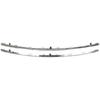 Peugeot 508 I 10-15 Upper Grille Trim & Lower Grille Trim Between Headlights, Chrome, 2 Pieces Set
