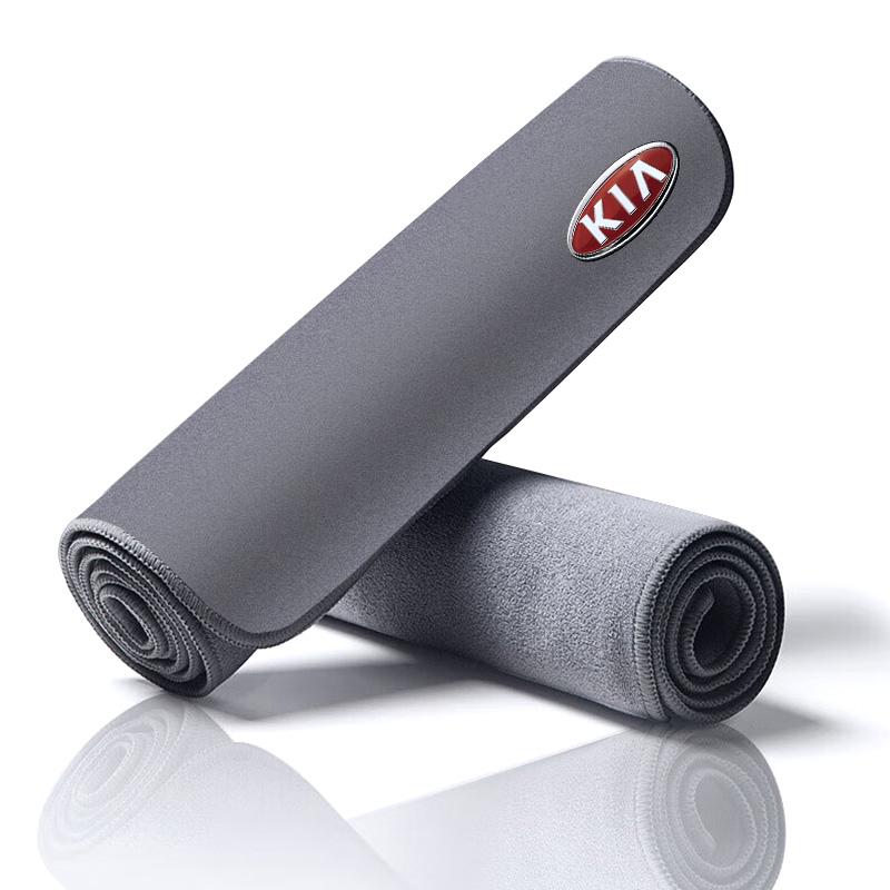 1 шт. 2025 Мода Новое Полотенце для Мойки Автомобиля Микрофибра Чистящая Тряпка Ткань Автотовары Для KIA Cerato Sportage R K2 K3 K5 Sorento Sportage R Rio Soul