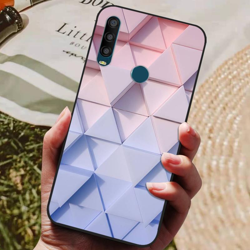 For Alcatel 1SE 2020 Case Shockproof Flower Back Cover For Alcatel 1SE 2020 5030F 5030U 5030D Soft Silicone Phone Fundas Bumper