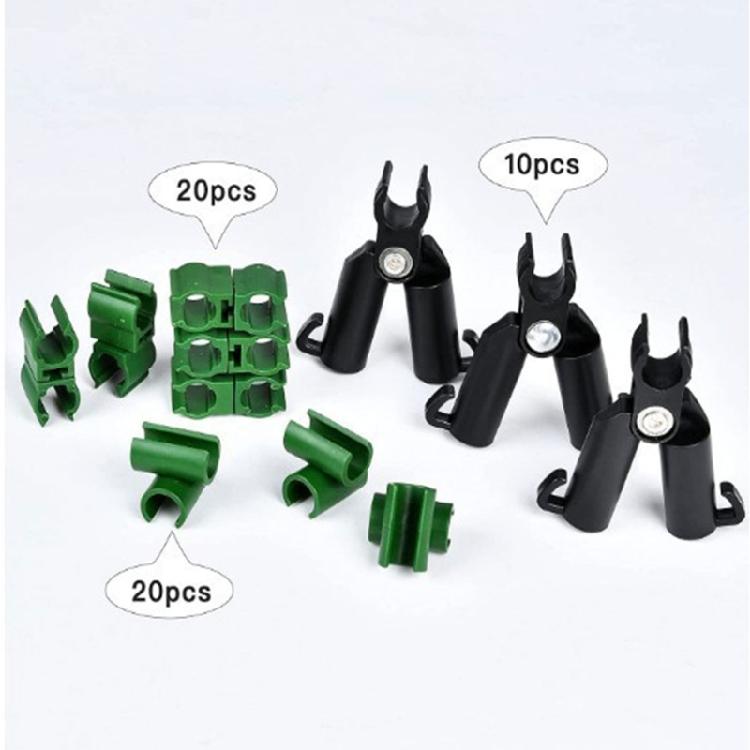 50Pcs Trellis Plant Connectors Clip Garden Trellis Clip Rotatable Connectors