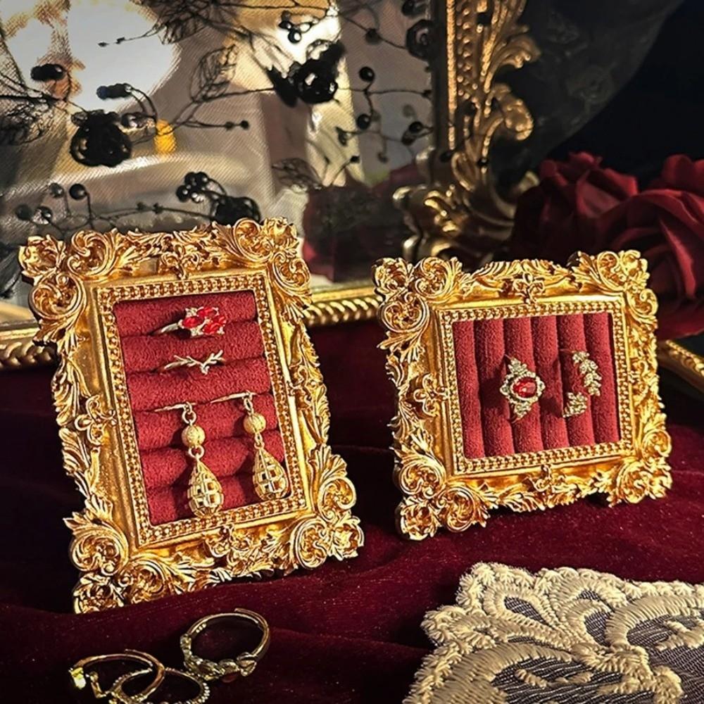 Resin Ring Jewelry Tray Photo Frame Jewelry storage frame Photography Display Item Prop