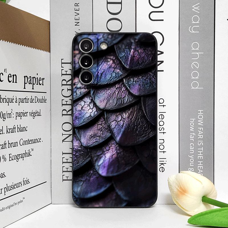 Креативный черный золотой чехол для телефона с текстурой чешуи для Google Pixel 10 9A 8 A 7A 6 A 7 PRO 8 9 Pro XL 5G, матовый мягкий чехол