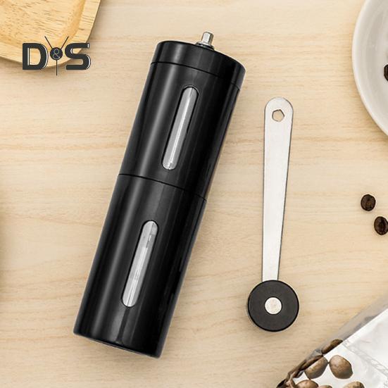 Кофемолка из нержавеющей стали с ручным приводом, регулируемая толщина, ручной шлифовальный инструмент для кофейных зерен, орехов, специй