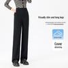 Women's High-Waist Slim-Fit Stretchy Straight-Leg Pants