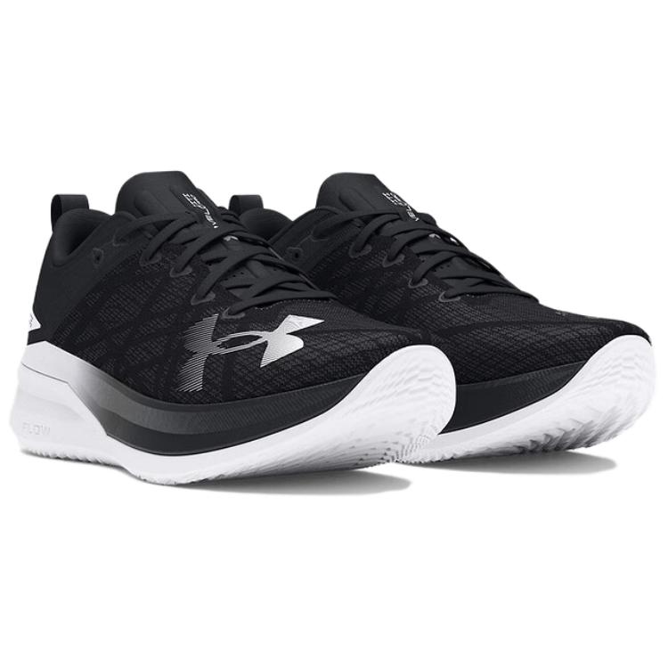 Under Armour Flow Velociti Pro Black White Unisex Sneakers Anthracite 3027560-002