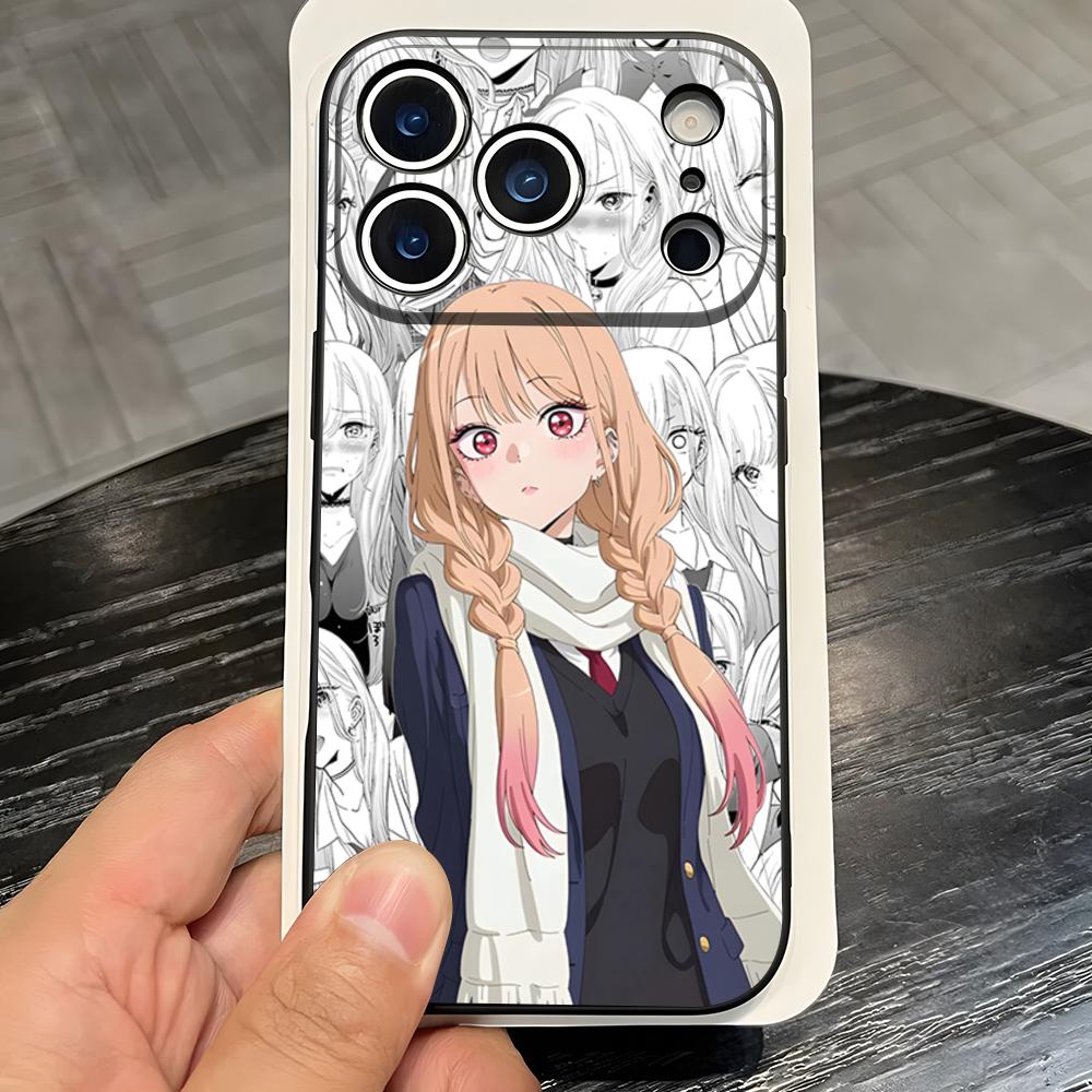 Чехол для телефона M-Marin K-Kitagawa Для IPhone 17 Pro Max 16 15 14 Pro Max 13 11 X Xs Xr 8 7Plus Силиконовый чехол