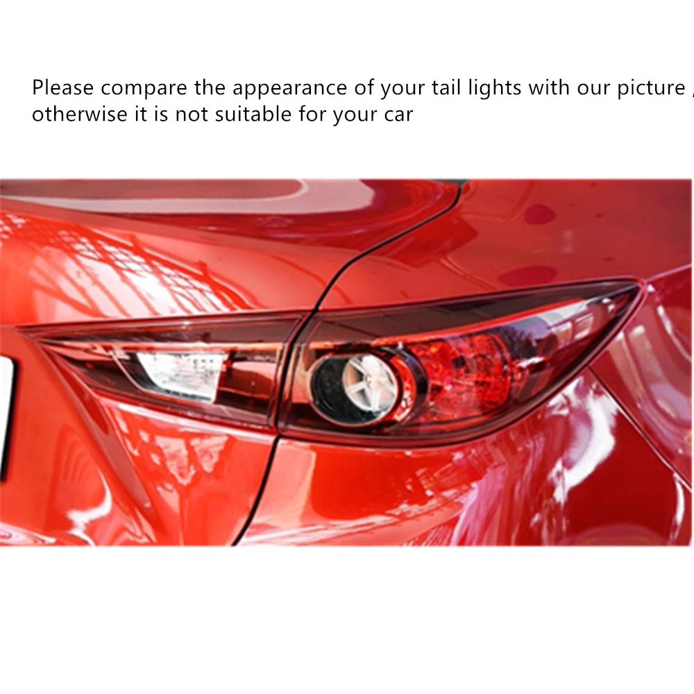 4 шт. Задняя уплотнительная прокладка для заднего фонаря для Mazda 3 AXELA седан 2014-2019