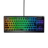 SteelSeries Gaming Keyboard Tenkeyless Wired Apex 3 TKL Japanese Layout Silent Switch IP32 Splashproof Supports 24 Keys Simultaneously Pressing Black