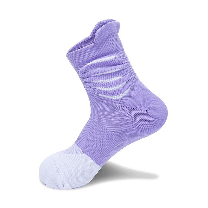 TFO 6th Generation Outdoor Socks Multifunctional Hiking Mountaineering Running Socks A2902424 Women's Purple M