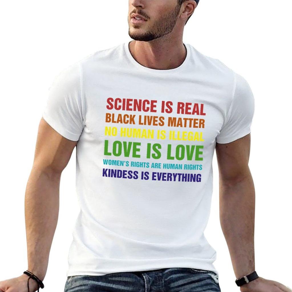 Science Is Real Tshirt T Shirt Unisex Casual Unisex T Shirt Heavy Cotton Unisex T Shirt Graphic Tshirt