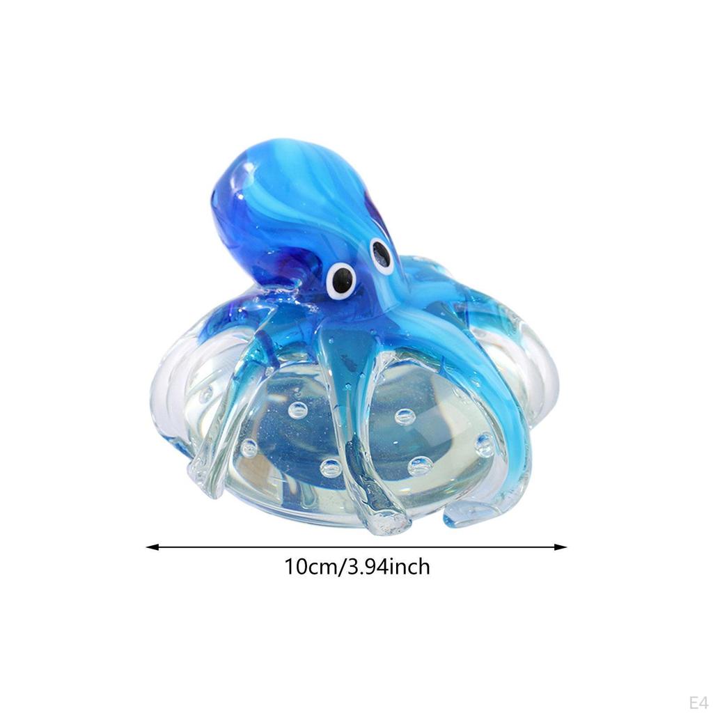 Стеклянная статуэтка, декор стола, коллекция, современный очаровательный подарок, украшение, аквариум, пейзаж для спальни