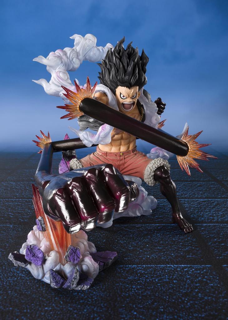 TAMASHII NATIONS FiguartsZERO ONE PIECE Яростная Обезьяна Луффи Gear 4 Человек-Король 160 мм ПВХ АБС Окрашенная Полная Фигурка [Super Battle] D. -Змея Кобра-