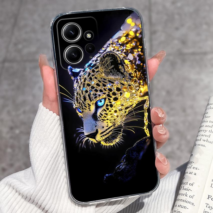 Роскошный прозрачный противоударный чехол из ТПУ для Redmi Note 12 11 11T Pro Plus 12S 11S 11SE 12Turbo с рисунком красивой девушки, мягкий чехол для Redmi