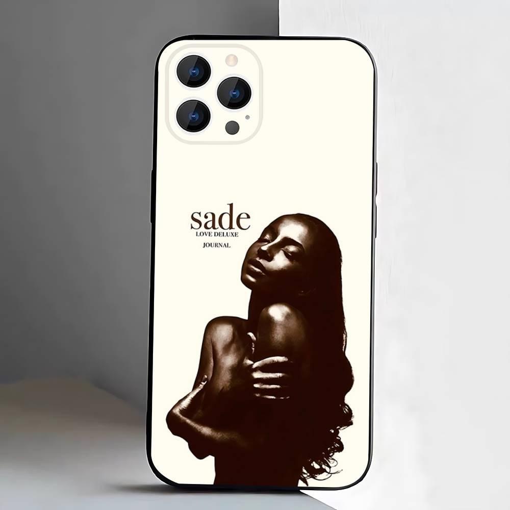 Sade Adu Love Deluxe Чехол для телефона для iPhone 17,16,15,14,13,12,Pro,Max,Plus,E,SE4,Air,Mini Черный Мягкий Короб
