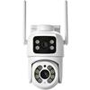 ICsee Уличная Беспроводная Домашняя WiFi Камера Наблюдения - Удаленный Мониторинг в Реальном Времени Бинокулярная