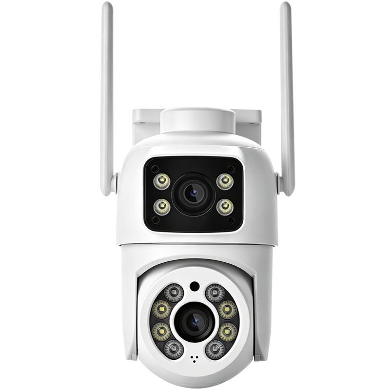 ICsee Уличная Беспроводная Домашняя WiFi Камера Наблюдения - Удаленный Мониторинг в Реальном Времени Бинокулярная