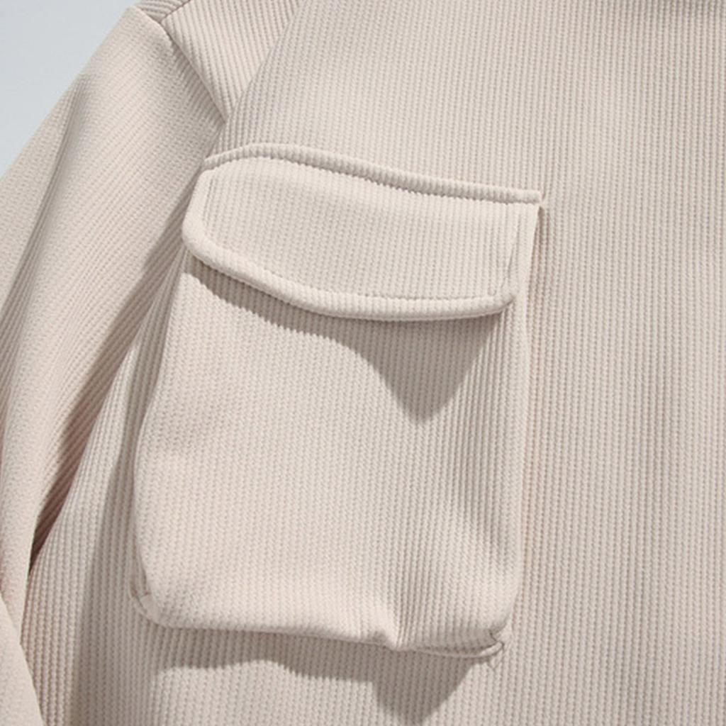 Мужской флисовый круглый воротничок с флисовой толстовкой однотонного цвета и флисовой флисовой курткой