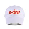 KOn Anime Music Band Baseball Cap Fashion Outdoor Sports Sunhat Unisex Snapback Cap Womens