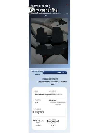 Нейлоновые коврики для ног для X-Trail 2008-2013: Прочный, Водостойкий и Устойчивый к грязи