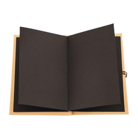 Accordion Scrapbook Album Stretchable Folding Hardcover Photo Album DIY Handmade Couples Memory Book Valentine's