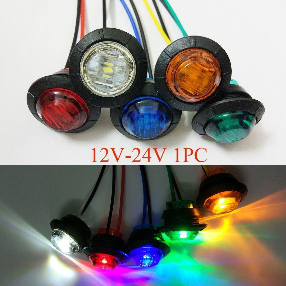 Car External Truck Accesorios Auto Light Turn Signal Lamp LED Side Marker Light Tail Brake Lamp