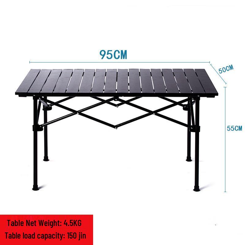 Aluminum Alloy Outdoor Folding Picnic Table