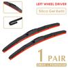 Car Wiper For Porsche 911 (997) 22"+21" 2004-2011 Front Window Washer Windscreen Windshield Silica Gel Wiper Blades Accessorie