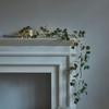 Lighted Artificial Greenery Twig Vine Garland 96 Fairy Lights 6FT Battery Operated Pre-lit Faux Olive/Eucalyptus Vine with Timer