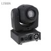Lixada DMX-512 Мини-светильник с подвижной головкой, 8 цветов, меняющийся светодиодный сценический светильник с автоматическими формами