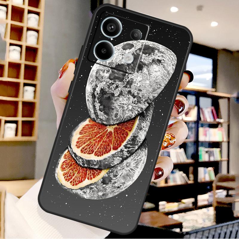 Space Sky Moon For Xiaomi Redmi Note 14 Pro 12 11 9 10 13 15 Pro Plus Case For Redmi 15 10C 12C 13C 14C 15C
