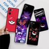 Funny Pokemon Gengar Case For Xiaomi Redmi Note 11 9S 10 9 8 7 9A 9C 9i K40 8T 10C 9T K50 Silicone Phone Shell